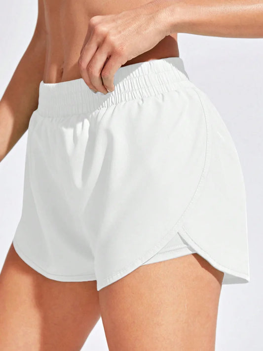 Pantalones cortos de yoga para mujer, mallas elásticas para correr, hacer ejercicio, gimnasio, ropa deportiva 
