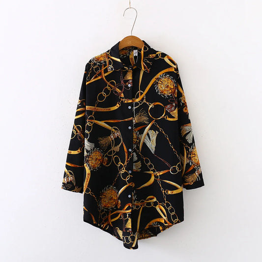 Camisas de moda para mujer 2025, camisetas vintage con botones, blusas sexis grandes, blusas casuales holgadas, cárdigan