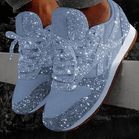Zapatillas planas vulcanizadas informales para mujer, zapatos de plataforma con cordones de malla, de talla grande, a la moda, para exteriores, 2024 