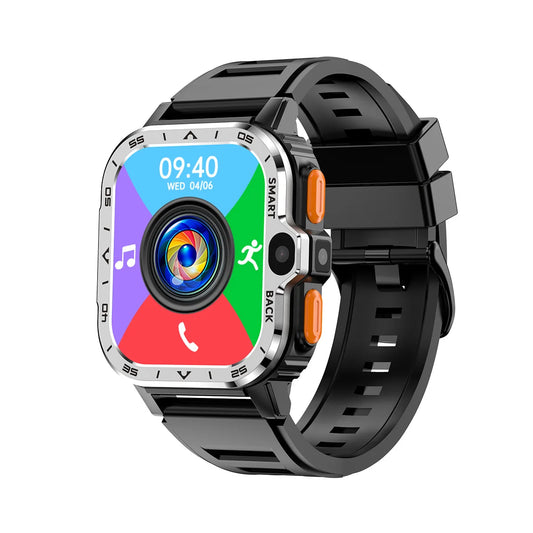 Reloj inteligente Valdus PGD Android para hombre, GPS, 16 GB/64 GB de ROM, almacenamiento HD, cámara dual, NFC, tarjeta SIM 2G y 4G, WIFI, acceso rápido a Internet inalámbrico. 